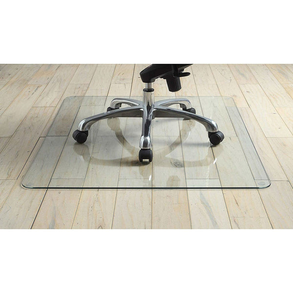 Heavy Duty 50 Inch Tempered Glass Chair Mat - Deals Kiosk