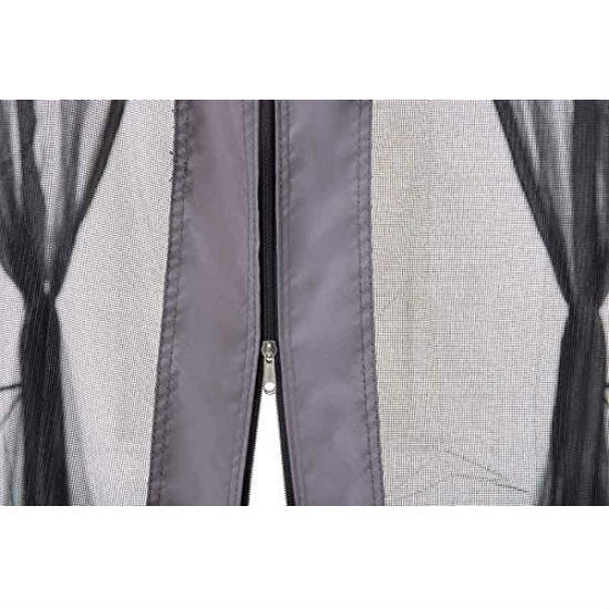 13Ft x 14Ft Hexagon Gazebo Canopy with Bar Shelf and Mosquito Netting - Deals Kiosk