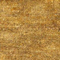Hand-knotted Vegetable Dye Solo Carmel Hemp Rug (9' x 12') - Deals Kiosk