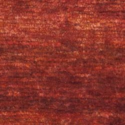 Hand-knotted Vegetable Dye Solo Rust Hemp Rug (8' x 10') - Deals Kiosk