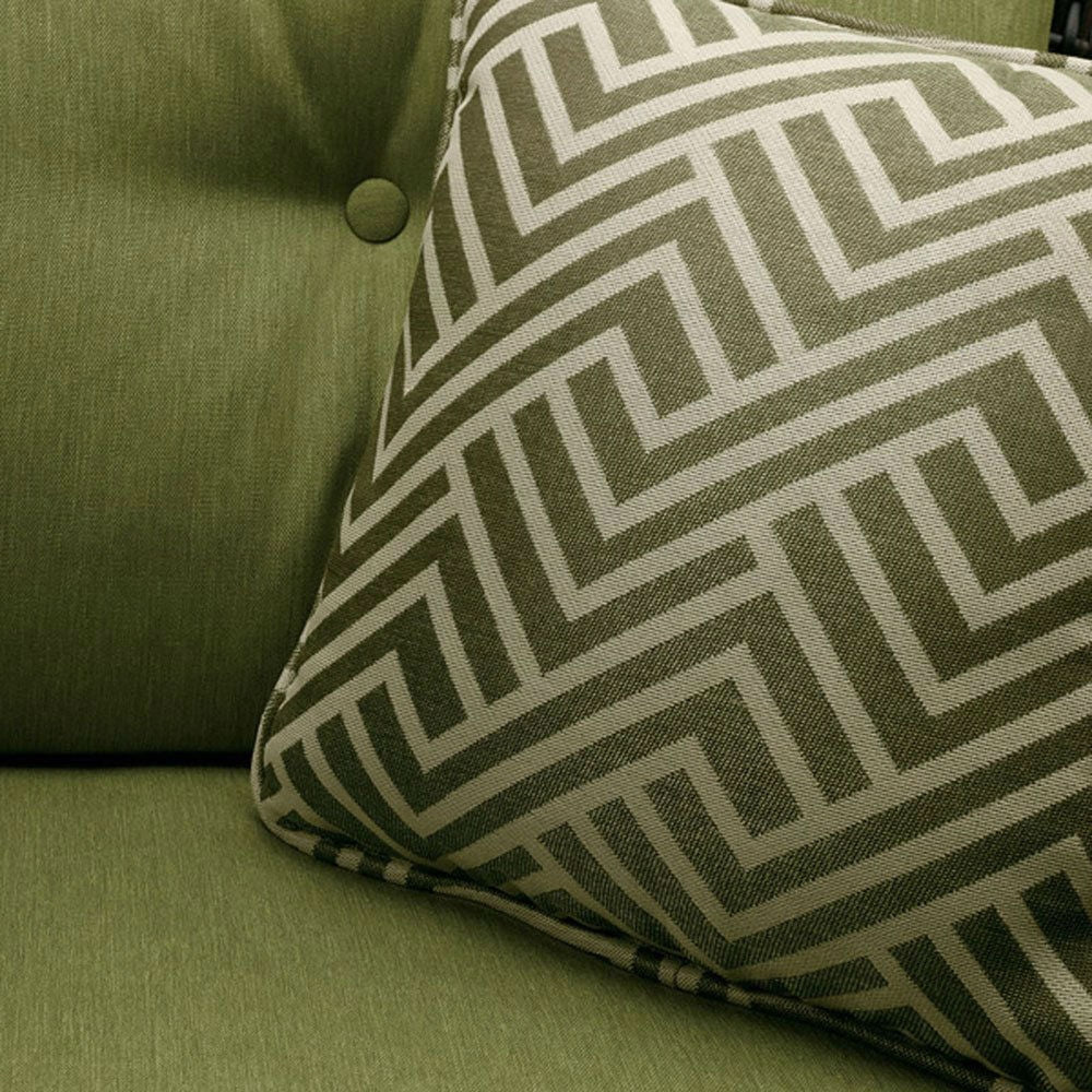 Outdoor Resin Wicker 6-Piece Patio Furniture Set with Green Seat Cushions - Deals Kiosk