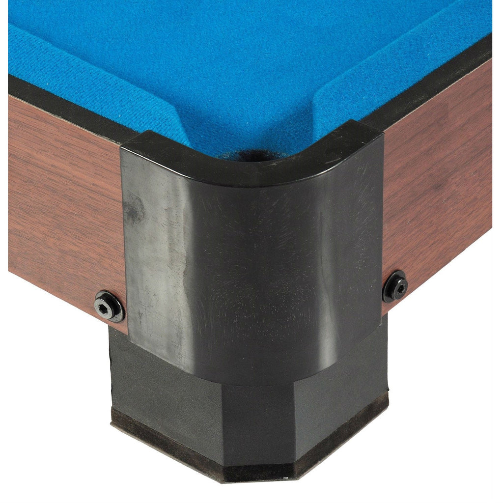 40-inch Pool Table with Blue Felt Surface 2 Cues and Billiard Balls - Deals Kiosk