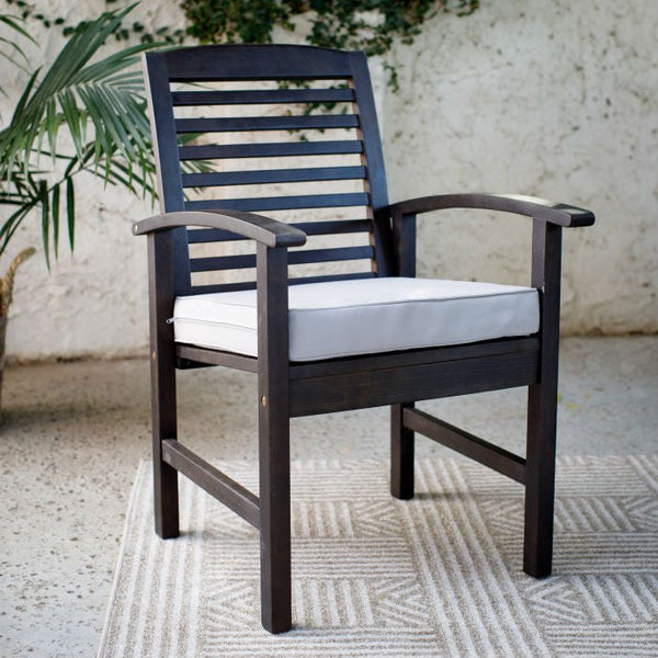 5 Piece Espresso Gas Burning Fire Pit Patio Set - Deals Kiosk