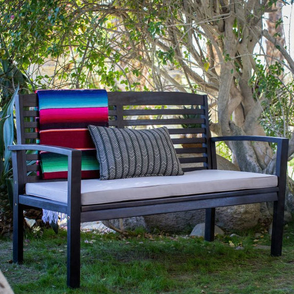 5 Piece Espresso Gas Burning Fire Pit Patio Set - Deals Kiosk