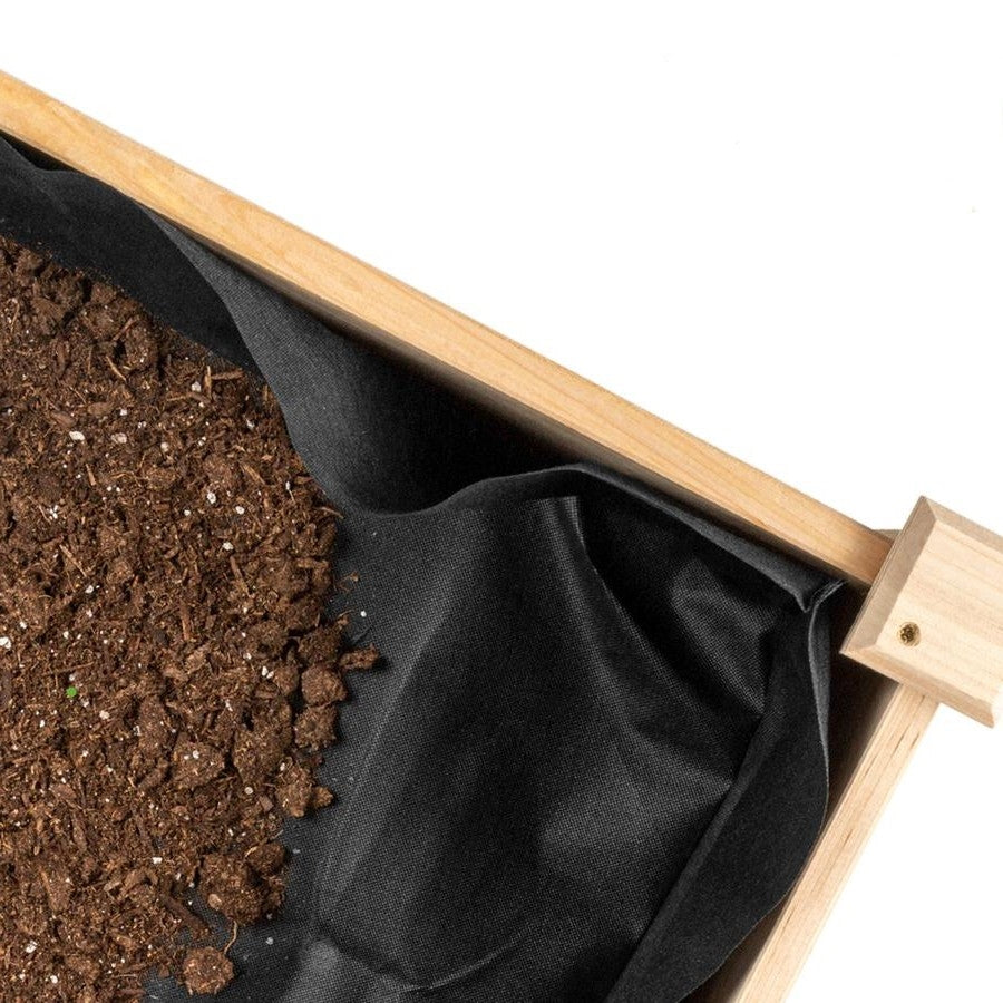 Farmhouse Wood 48x24x30in Raised Garden Bed Elevated Garden Planter Stand - Deals Kiosk