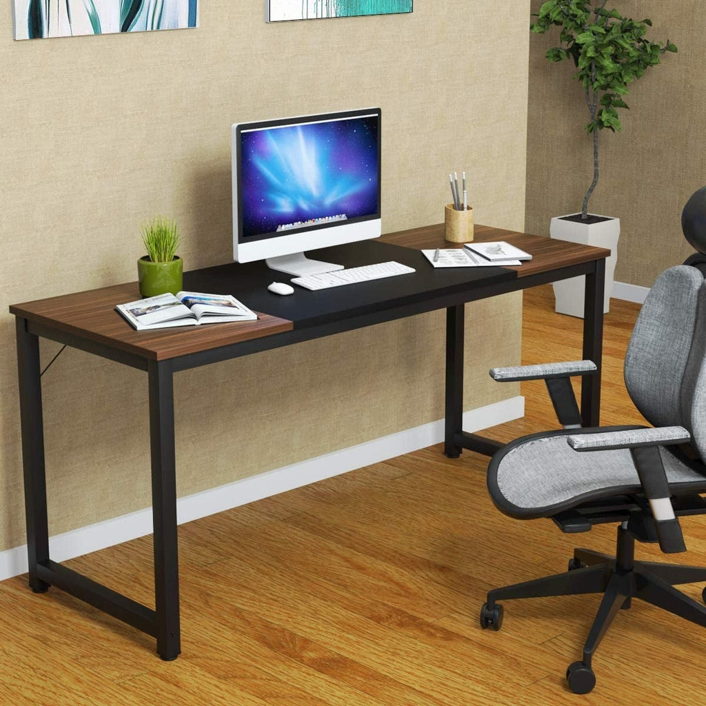 63 Inch Study Writing Desk for Home Office Bedroom - Deals Kiosk