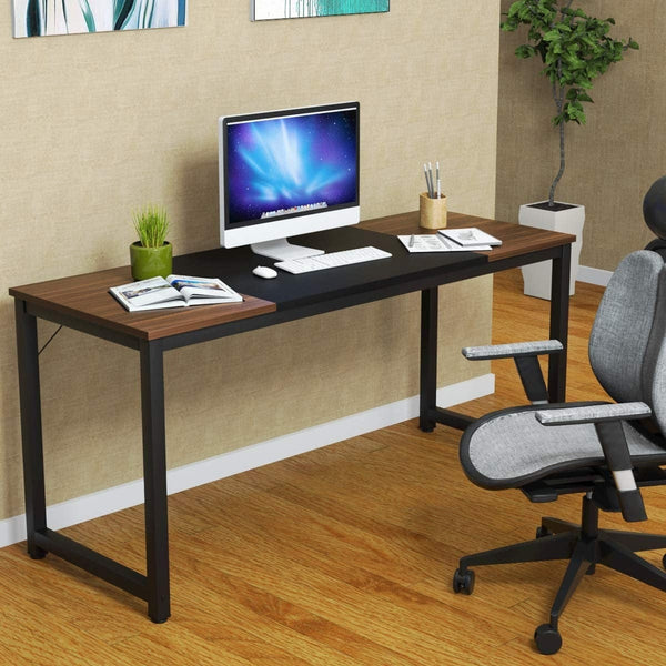63 Inch Study Writing Desk for Home Office Bedroom - Deals Kiosk