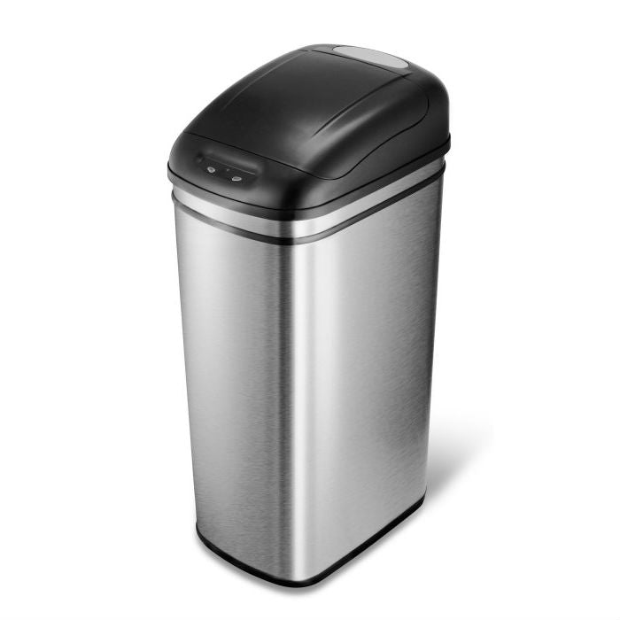 11 Gallon Kitchen Infrared Touchless Automatic Motion Sensor Lid Open Trash Can - Deals Kiosk