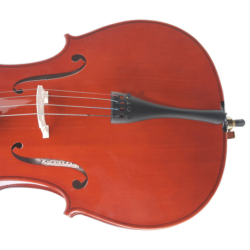 CECILIO FULL SIZE 4/4 ACOUSTIC CELLO STUDENT w/ TUNER, LESSON BOOK 4/4CCO-100 - Deals Kiosk