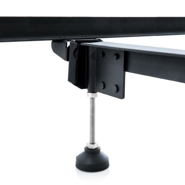 King Metal Bed Frame with Hook-On Headboard and Footboard Brackets - Deals Kiosk