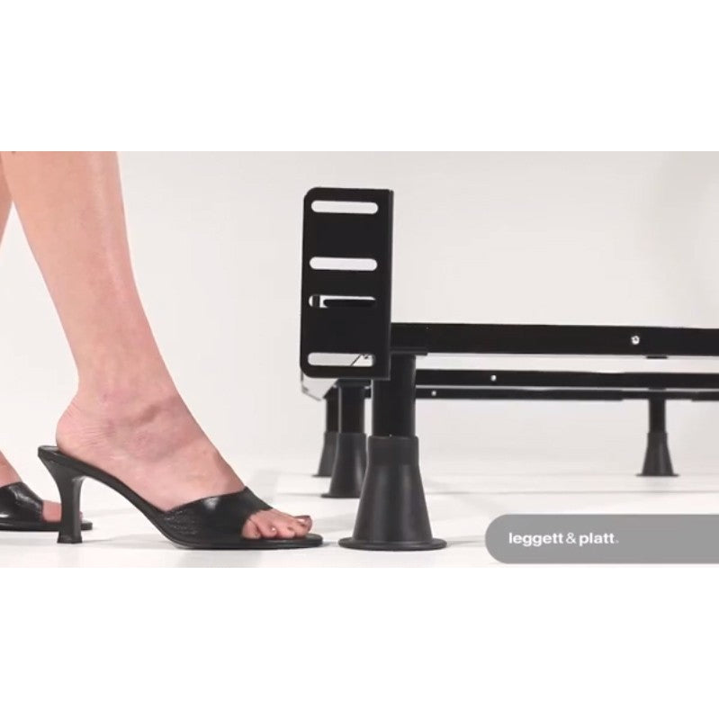 Full-size Heavy Duty 9-Leg Metal Bed Frame with Headboard Brackets - Deals Kiosk