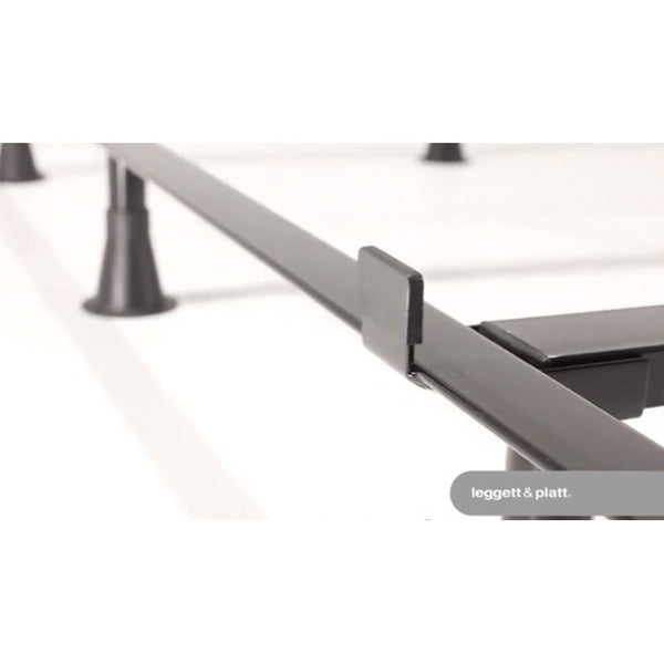 California King size 9-Leg Metal Bed Frame with Headboard Brackets - Deals Kiosk