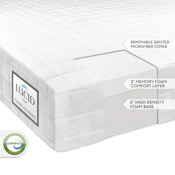 California King size 8-inch Thick Memory Foam Mattress - 25-year Warranty - Deals Kiosk