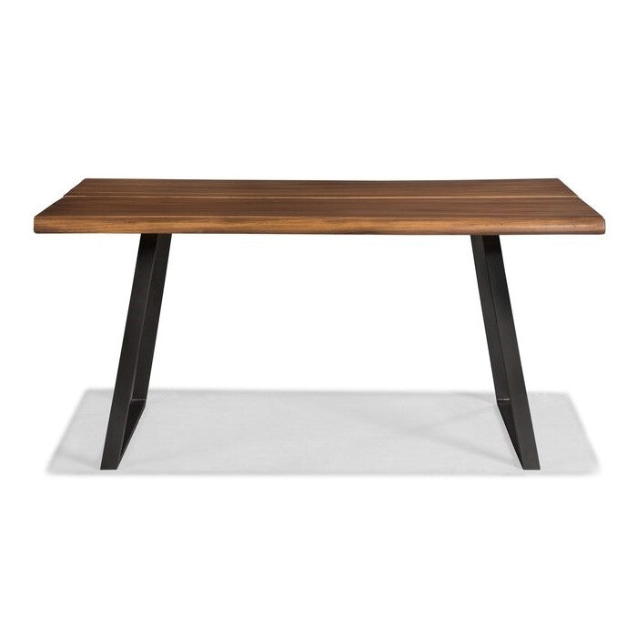 Farmhouse Oak Industrial Dining Table - Deals Kiosk