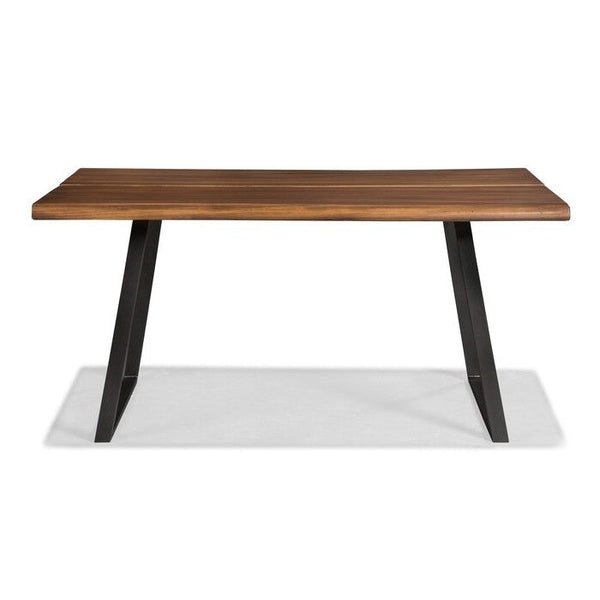Farmhouse Oak Industrial Dining Table - Deals Kiosk