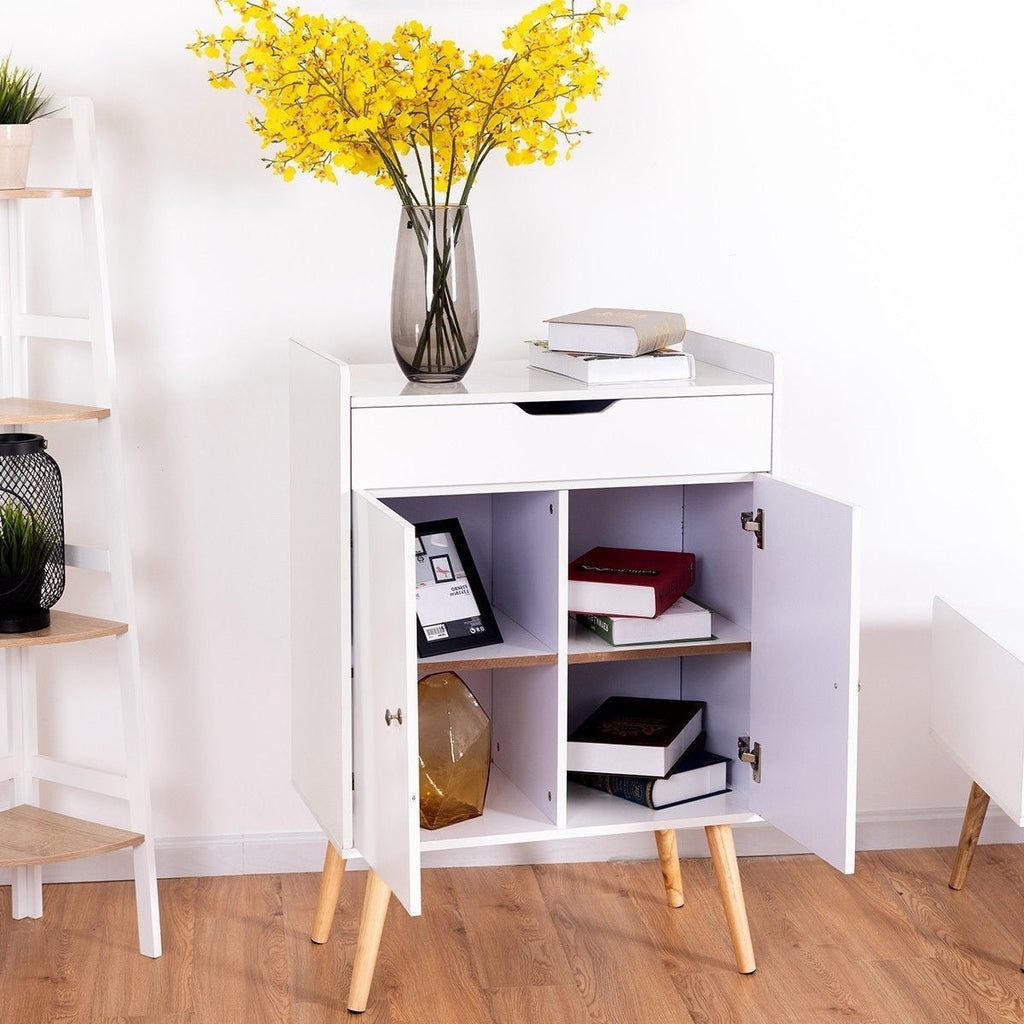 Mid-Century Modern Style Sideboard Buffet Storage Cabinet - Deals Kiosk