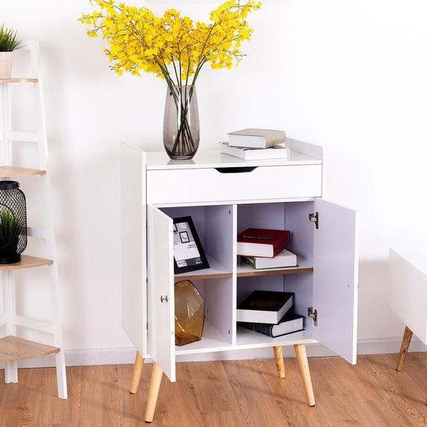 Mid-Century Modern Style Sideboard Buffet Storage Cabinet - Deals Kiosk