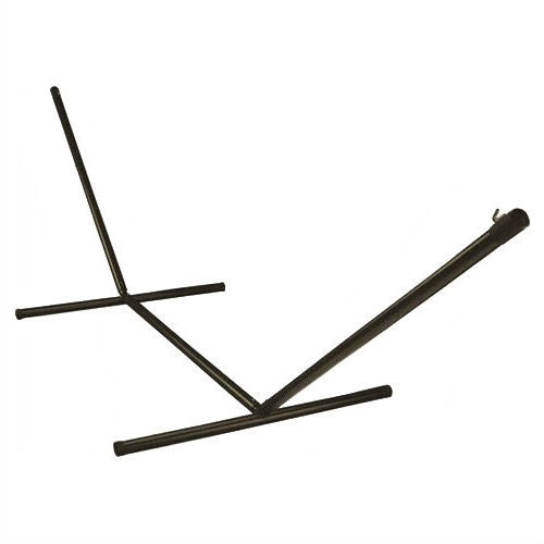 Blue Navy Stripe Quilted 13-Ft Hammock with Heavy Duty Bronze Metal Stand - Deals Kiosk