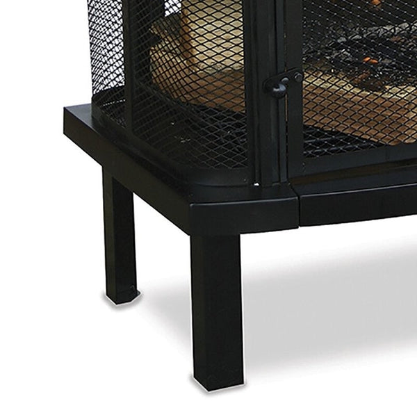 Heavy Duty Steel Wood Burning Pagoda Chiminea - Deals Kiosk