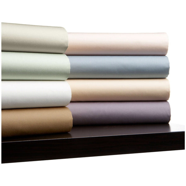 CAL King 400 Thread Count Cotton Sheet Set in Plum Purple - Deals Kiosk