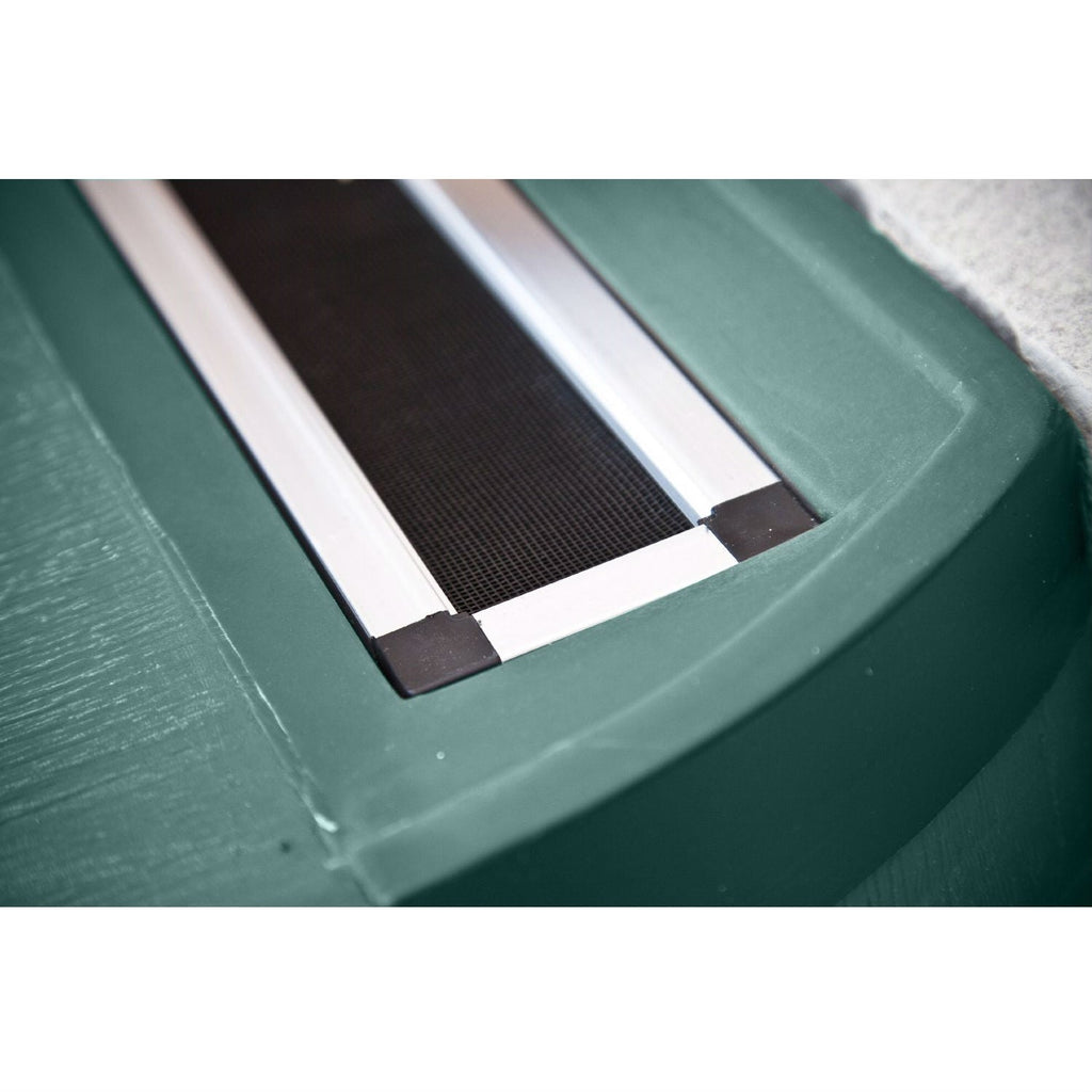 Green 50-Gallon Rain Barrel in UV Resistant Plastic w/ Brass Spigot - Deals Kiosk