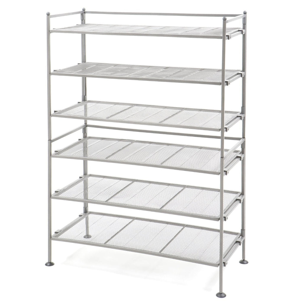 Iron 3-Tier Folding Shoe Rack - Deals Kiosk