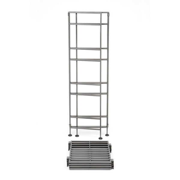 4-Shelf Iron Tower Storage Shelves - Great for Kitchen Office Garage - Deals Kiosk