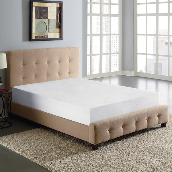 King size 10-inch Thick Memory Foam Mattress with 2 Pillows - Deals Kiosk
