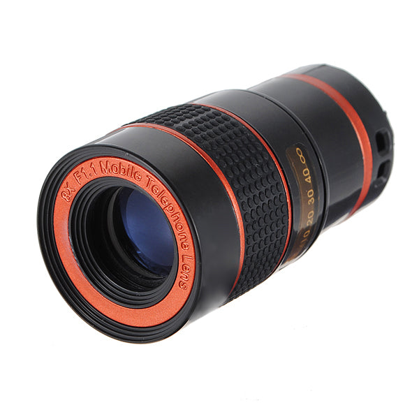 8 x Zoom Optical Lens For Mobile Phone Telescope - Deals Kiosk