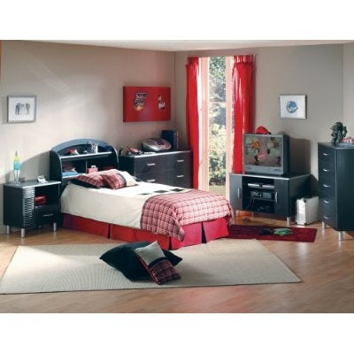 Black Onyx 5-Drawer Chest - Deals Kiosk