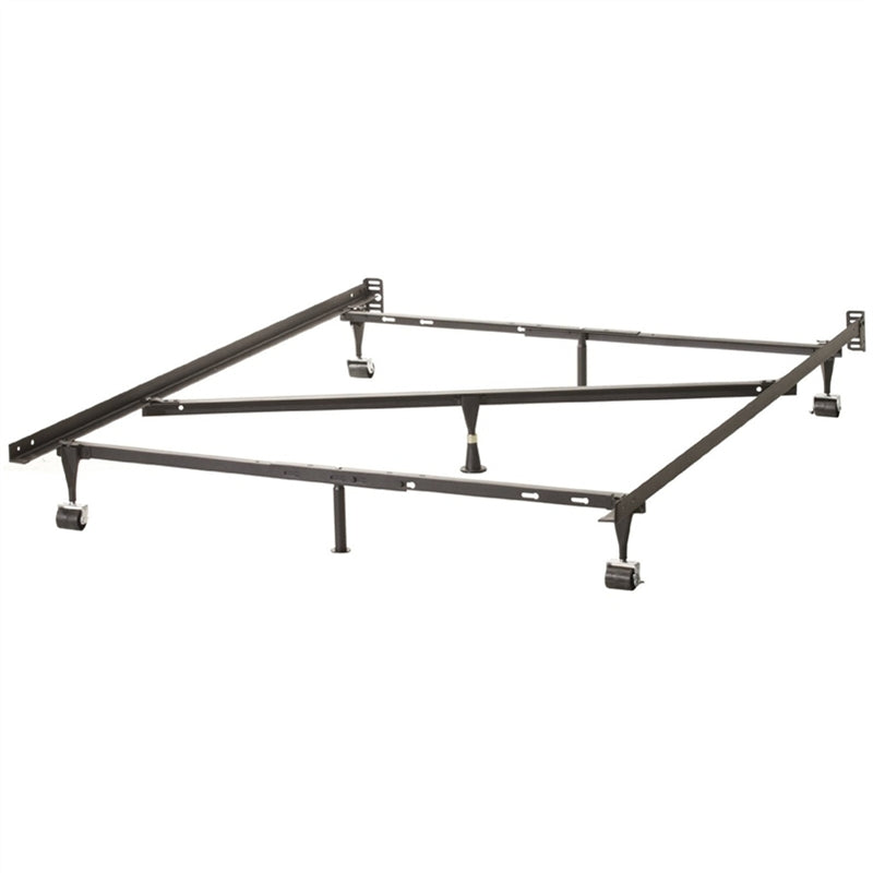 Heavy Duty Adjustable Metal Bed Frame Fits Twin Full and Queen - Deals Kiosk
