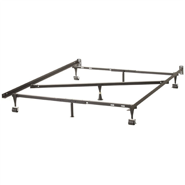 Heavy Duty Adjustable Metal Bed Frame Fits Twin Full and Queen - Deals Kiosk