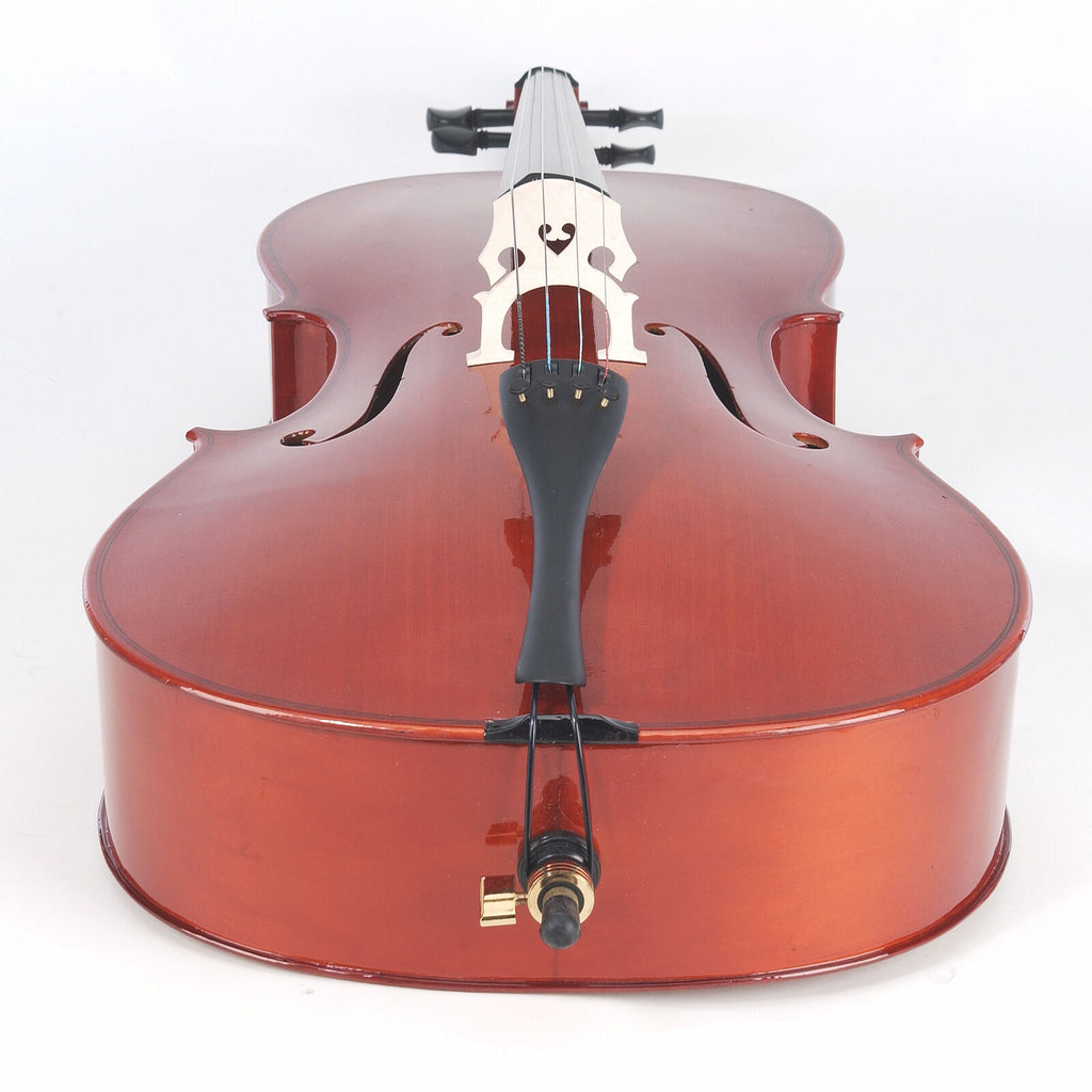 CECILIO FULL SIZE 4/4 ACOUSTIC CELLO STUDENT w/ TUNER, LESSON BOOK 4/4CCO-100 - Deals Kiosk
