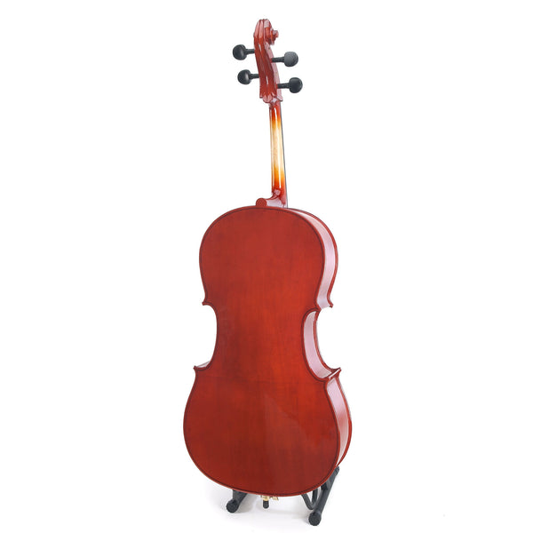 CECILIO FULL SIZE 4/4 ACOUSTIC CELLO STUDENT w/ TUNER, LESSON BOOK 4/4CCO-100 - Deals Kiosk