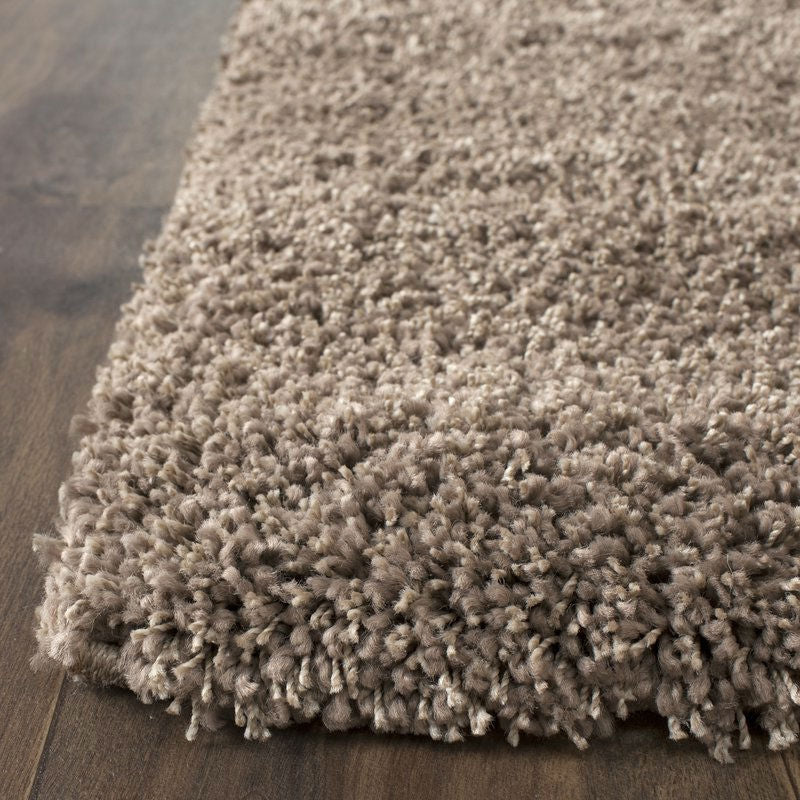 8' x 10' Hand-Tufted Plush Taupe Area Rug - Deals Kiosk