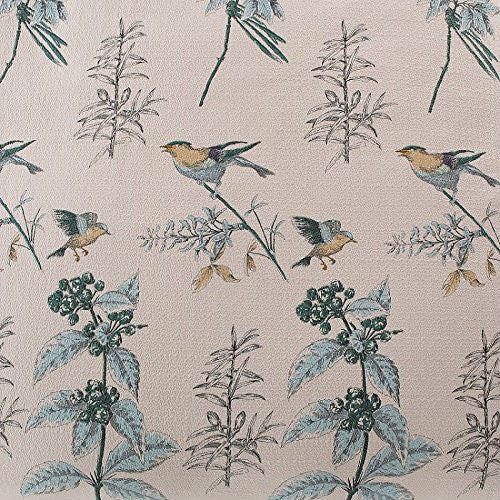 Full size 3-Piece 100-Percent Cotton Quilt Bedspread Set with Floral Birds Pattern - Deals Kiosk