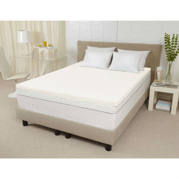 Full size 3-inch Thick Ventilated Memory Foam Mattress Topper - Deals Kiosk