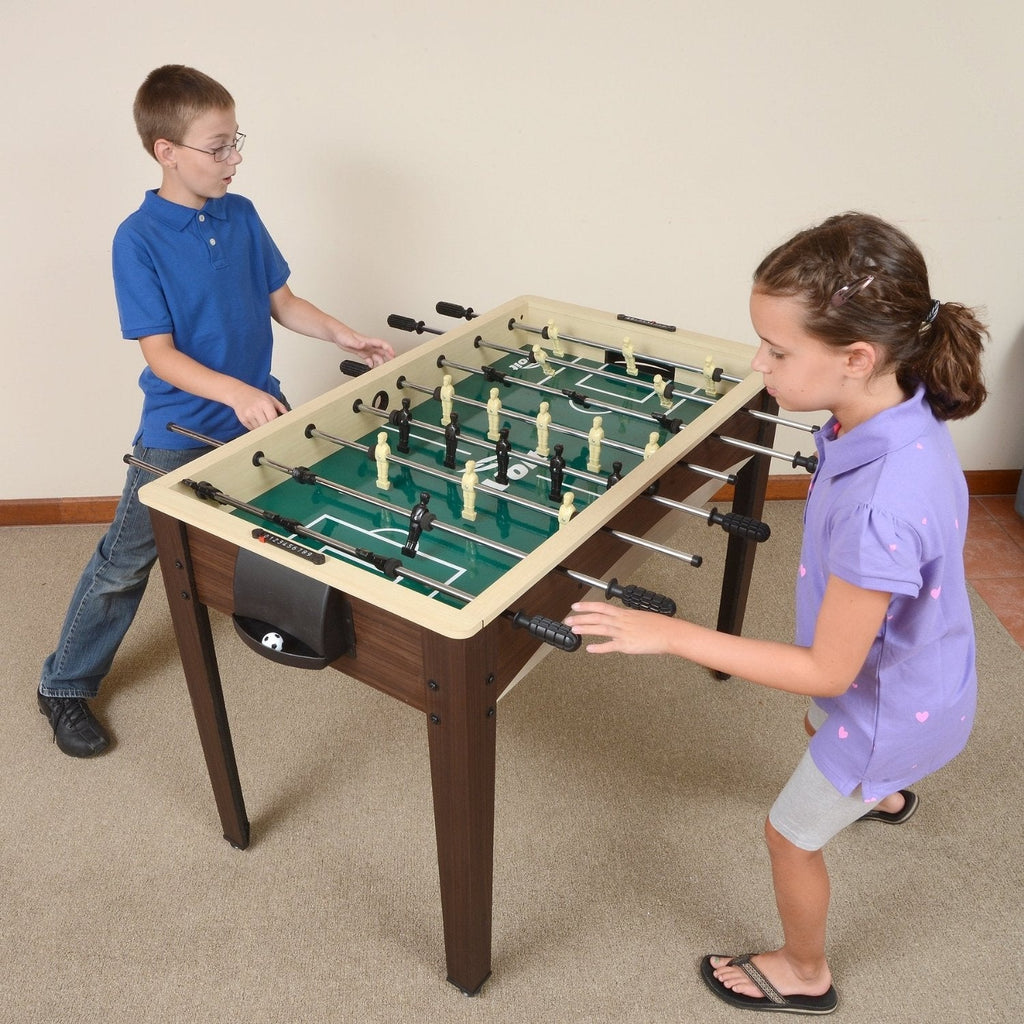 48-inch Foosball Table with Automatic Ball Return - Deals Kiosk