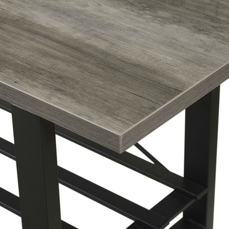 Gray Rustic Sturdy Metal Entryway Hall Tree Coat Rack - Deals Kiosk