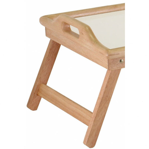 Breakfast in Bed Tray Table with Handles and Foldable Legs - Deals Kiosk