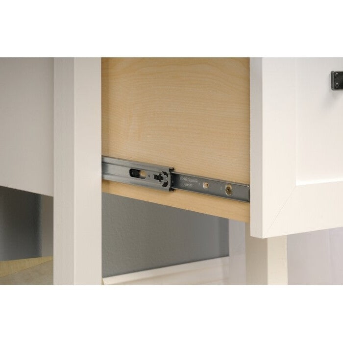 FarmHouse White Oak Top 2 Drawer Office Writing Desk - Made In USA - Deals Kiosk