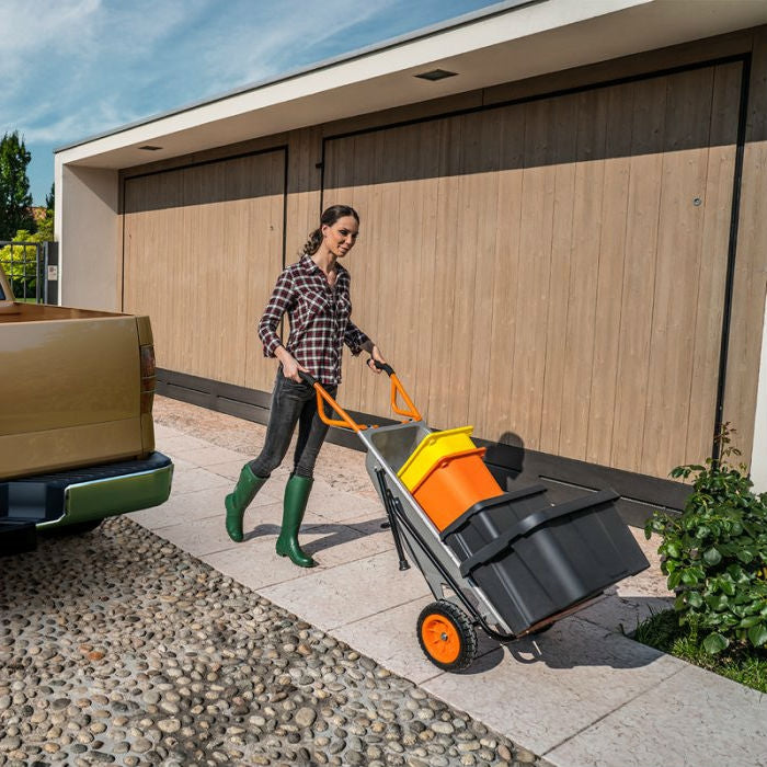 Heavy Duty Multi-function Yard Garden Cart Wheelbarrow - Deals Kiosk