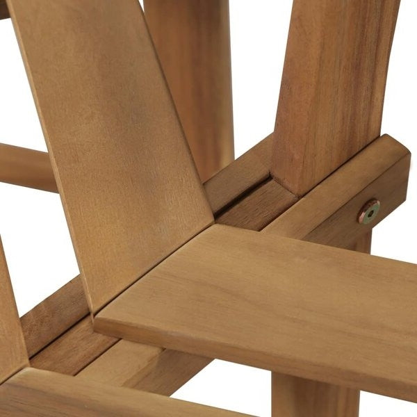 Hexagonal Outdoor Tree Bench in Weather Resistant Acacia Wood - Deals Kiosk