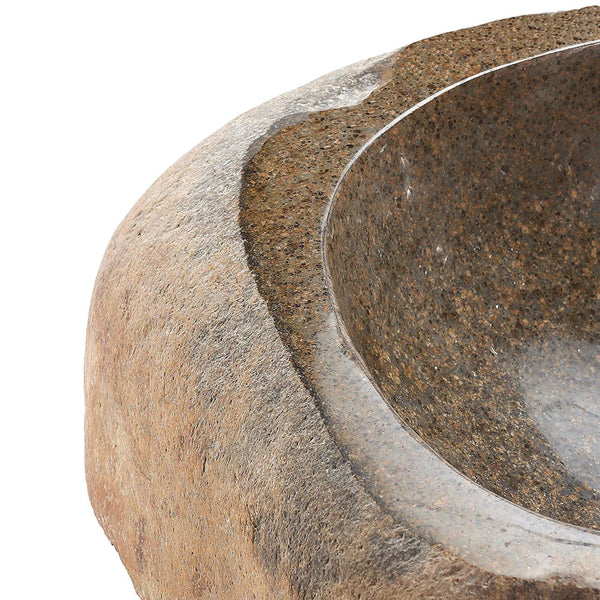 Handmade Unique Granite Stone Sink in Natural Tan Brown Beige Color - Deals Kiosk