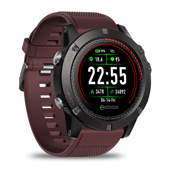 Zeblaze VIBE 3 ECG GREENCELL Heart Rate Instant ECG Activity Run Route Tracking Smart Watch - Deals Kiosk