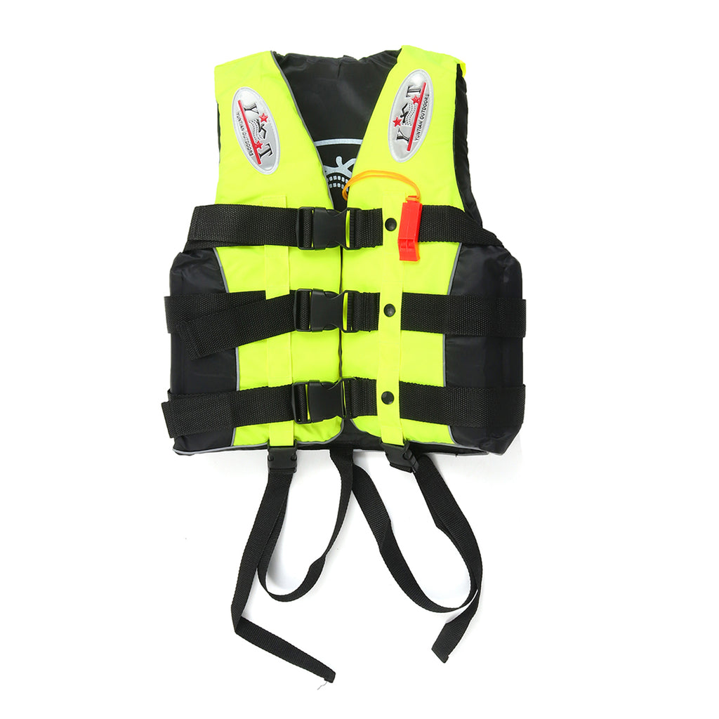 Portable Oxford Life jacket Swimming Fishing Boating Kayak Buoyancy Aid Vest-M/L/XL - Deals Kiosk