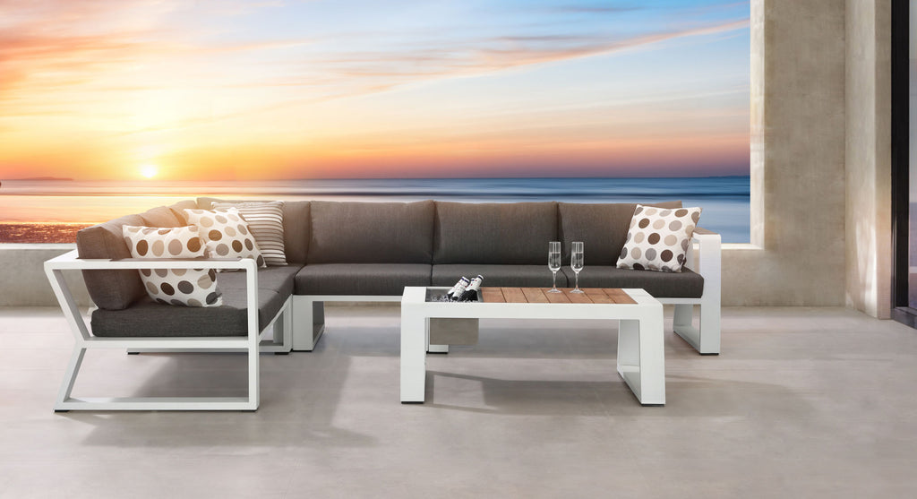 HIGOLD - Exee 6 Seaters Outdoor Sectional Sofa - Deals Kiosk