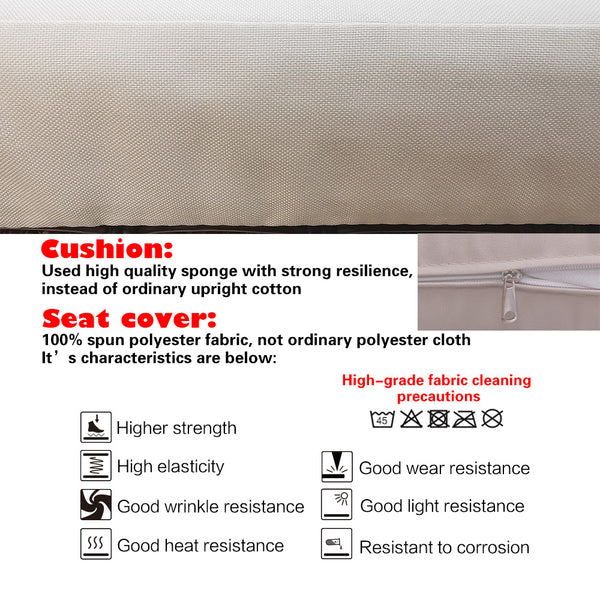 4 Piece Rattan Sofa Seating Set with Cushions - Deals Kiosk