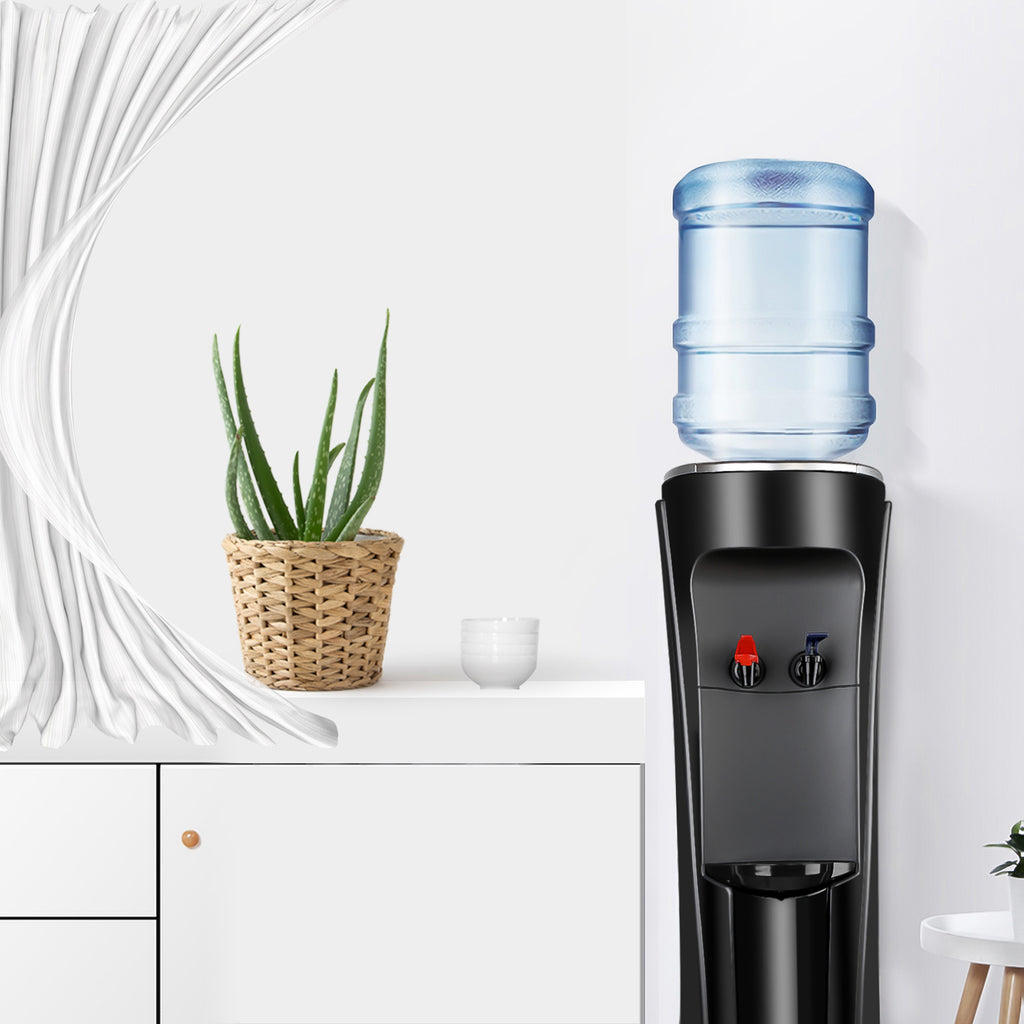 Freestanding Top Loading Water Cooler Dispenser,Hot & Cold Water,Child Safety Lock, UL/Energy Star Approved - Deals Kiosk