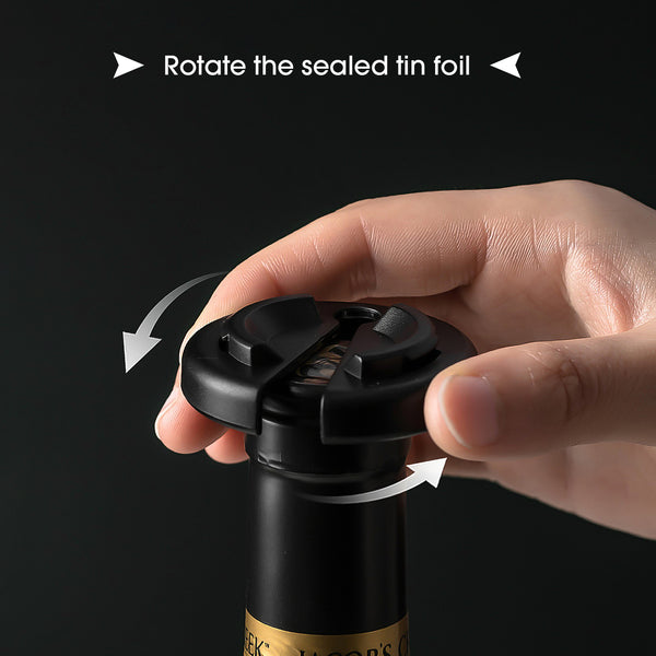 Electric Wine opener set Wine Gift Set,4 in 1 set,Includes Stainless Steel Electric wine opener,Pourer,Vacuum stopper,Foil cutter&Charging Line - Deals Kiosk